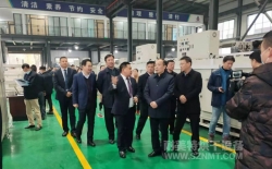 湖南省常德市市委書記、市長等領(lǐng)導蒞臨湖南省耐美特智能烘干工業(yè)設(shè)備有限公司視察指導工作